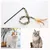 Jouets en plumes pour chat, Bâton de chat drôle
