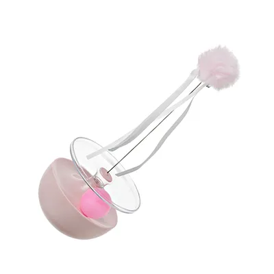 Jouet interactif pour chat avec balle