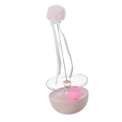 Jouet interactif pour chat avec balle