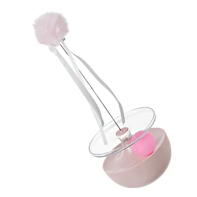 Jouet interactif pour chat avec balle