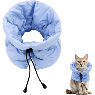 UAMLY Collar de recuperación ajustable para gatos