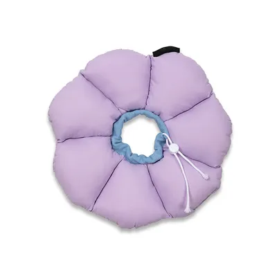 UAMLY Collar cónico para gato, flor morada