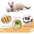 Oreiller à l'herbe à chat, jouets interactifs pour chats