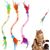Jouets interactifs pour chats avec plumes