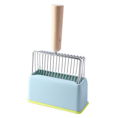 Pelle à litière pour chat, base à long manche