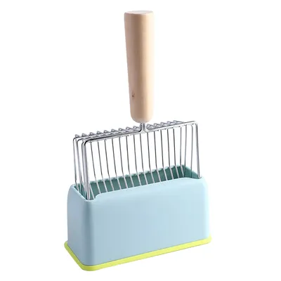 UAMLY Pala para arena de gato con base de mango largo