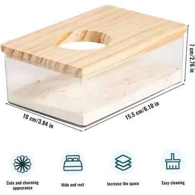 Bac à sable pour hamster