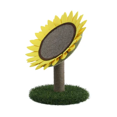 UAMLY Rascador para gatos con forma de girasol