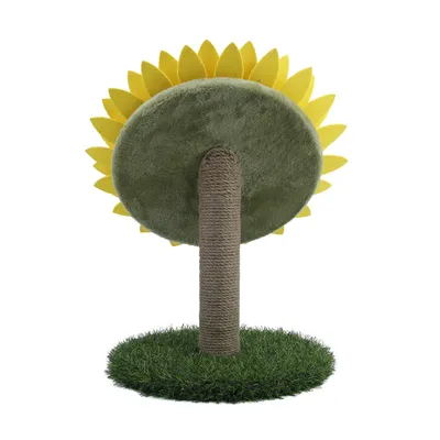 UAMLY Rascador para gatos con forma de girasol