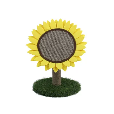 UAMLY Rascador para gatos con forma de girasol