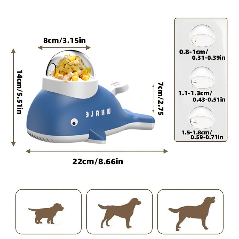 Distributeur interactif de friandises pour chiens