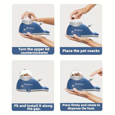 Distributeur interactif de friandises pour chiens