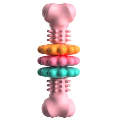 Jouet interactif pour chiots pour la dentition