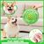 Frisbee pour chien, avec mangeoire lente