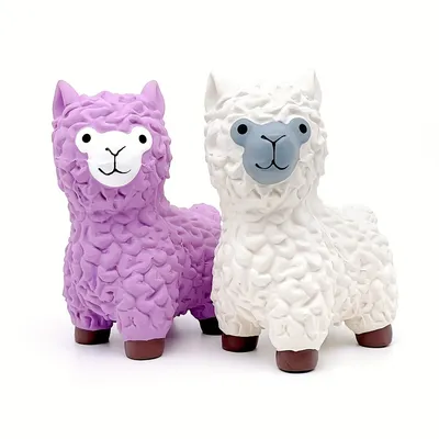 Jouet couineur pour chien en forme de mouton de dessin animé