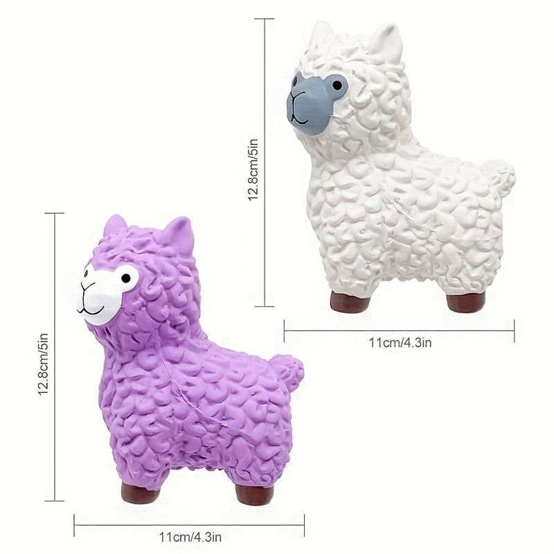 Jouet couineur pour chien en forme de mouton de dessin animé