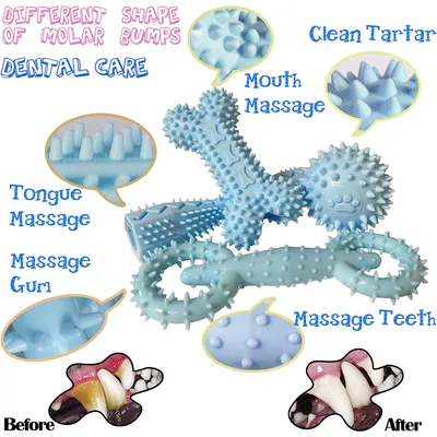 Jouet à mâcher interactif pour chien