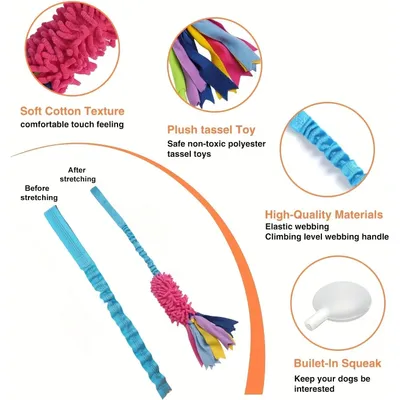 Jouet à mâcher en corde résistante aux déchirures pour chien