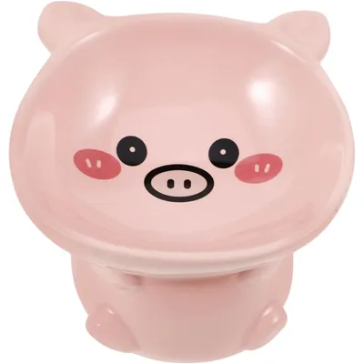 Gamelle pour chat en céramique (cochon rose)