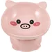 Katzennapf aus Keramik (rosa Schwein)
