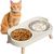 Ensemble de bols surélevés pour nourriture et eau pour chat
