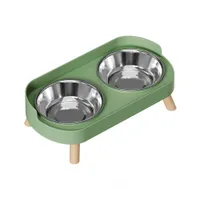 Ensemble de bols surélevés pour nourriture et eau pour chat