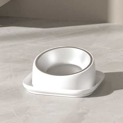 UAMLY Comedero elevado para gatos con soporte inclinado