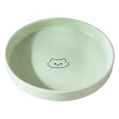 Gamelle ronde pour chat, bol large et peu profond