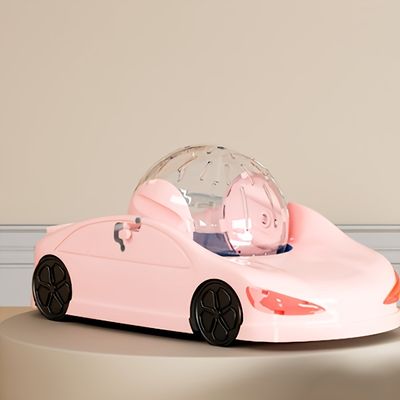 UAMLY Coche deportivo con pelota de ejercicio para hámster