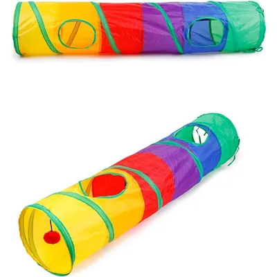 Tunnel de jeu pour chat - Pliable