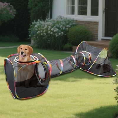 UAMLY Parque para gatos, tienda de malla transpirable