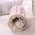 Tapis de couchage chaud pour chat, tunnel pour chat