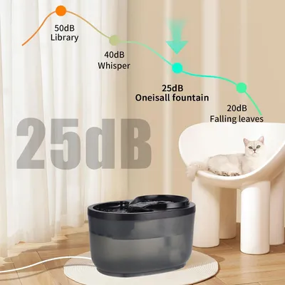 KPYTE Distributeur d'eau intelligent pour chat