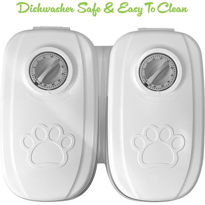 KPYTE Distributeur de nourriture pour chat avec minuterie