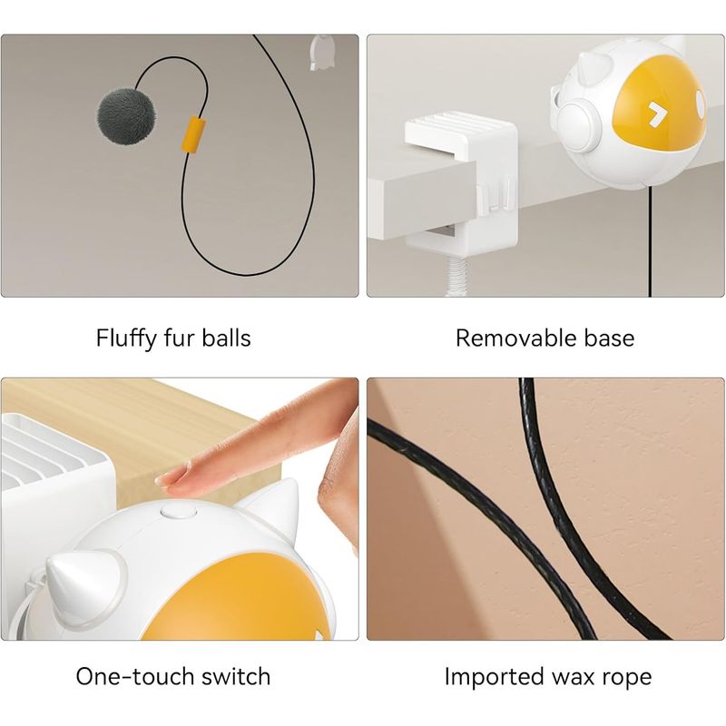 KPYTE Jouet pour chat auto-divertissant