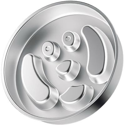 KPYTE Gamelle antidérapante en acier inoxydable pour chien
