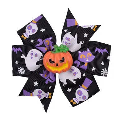 IntiMeg Barrette de cheveux en forme de chauve - souris d'Halloween
