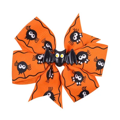 IntiMeg Barrette de cheveux en forme de chauve - souris d'Halloween