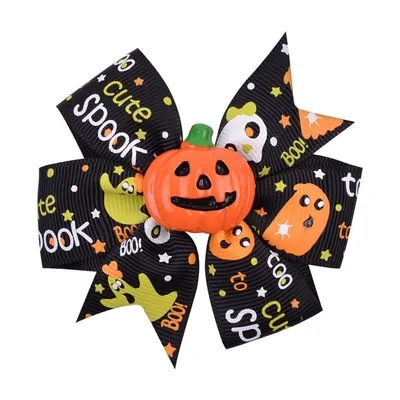 IntiMeg Barrette de cheveux en forme de chauve - souris d'Halloween