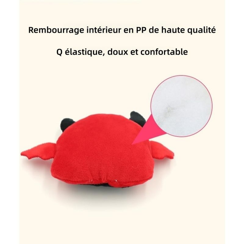 ZooVenture Set de 3 Jouets Halloween - Diable, Chauve-souris, Citrouille