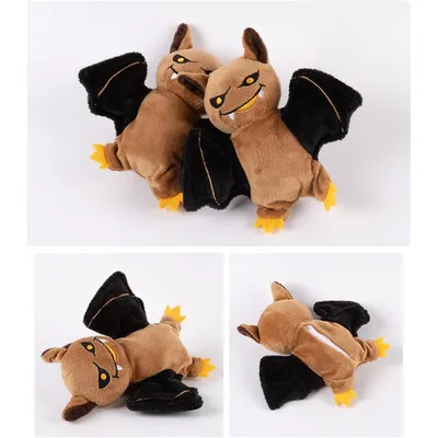 ZooVenture Jouet Interactif Automatique pour Chat - Forme Chauve-souris