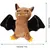 ZooVenture Jouet Interactif Automatique pour Chat - Forme Chauve-souris