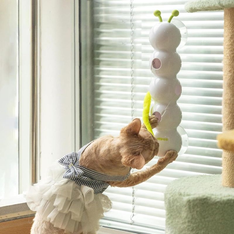 KPYTE Jouet intelligent pour chat avec bâton de divertissement