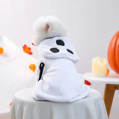 ZooVenture Super saugfähiger Halloween-Bademantel für Hunde und Katzen ZooVenture Super saugfähiger Halloween-Bademantel für Hunde und Katzen