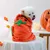 ZooVenture Halloween-Bademantel Kürbis für Hunde & Katzen