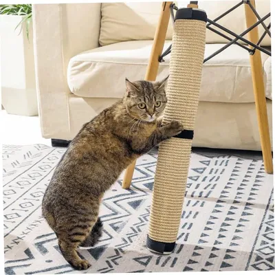KPYTE Alfombrilla rascador de sisal para gatos
