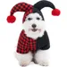 ZooVenture Clown-Hoodie für Hunde und Katzen – Halloween-Design