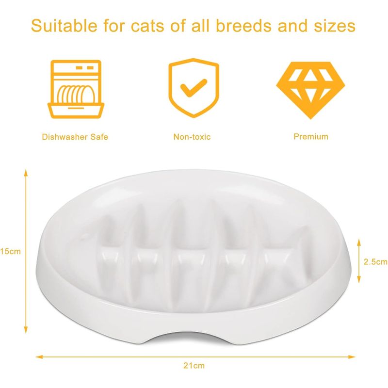 KPYTE Gamelle pour chat Slow Food