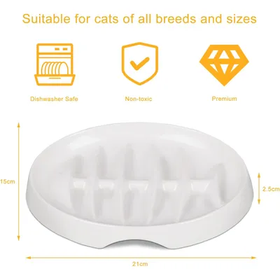 KPYTE Gamelle pour chat Slow Food