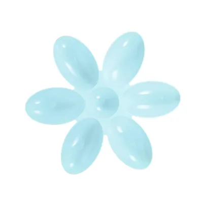 KPYTE Gamelle pour chat en forme de pétale KPYTE Gamelle pour chat en forme de pétale